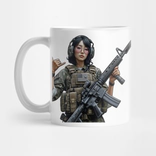 Tactical Girl Mug